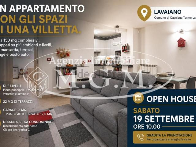 Appartamento in vendita di 146 m² in Via di Lavaiano, 56025