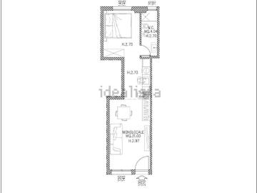 Appartamento in vendita di 38 m²