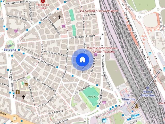 Appartamento in Via Gian Luca Squarcialupo, Roma