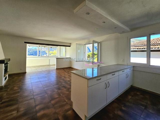 Appartamento nel Villa nel primo piano con bella terrazza e vista lago