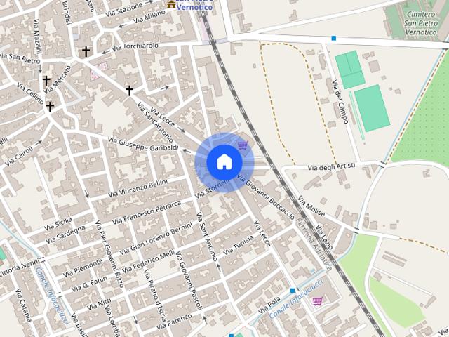 Appartamento P.T. 3 Vani 59 mq Zona Via Brindisi