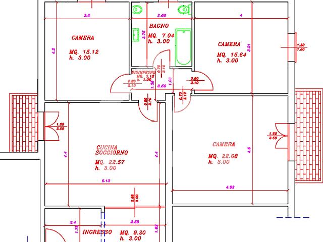 Appartamento Quadrilocale a Rioveggio, Monzuno