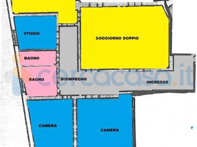 Appartamento Quadrilocale in affitto a Pisa