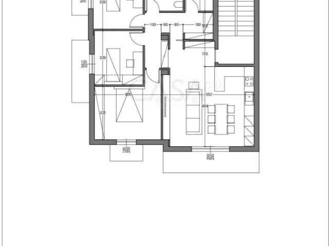 Appartamento quadrilocale 100mq