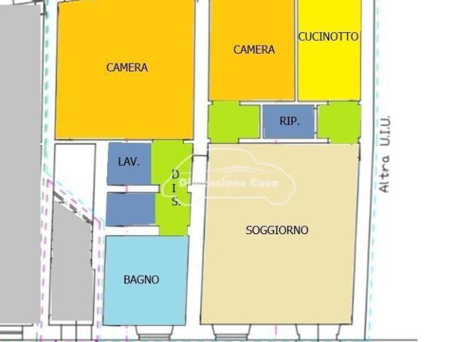 Appartamento quadrilocale 100mq