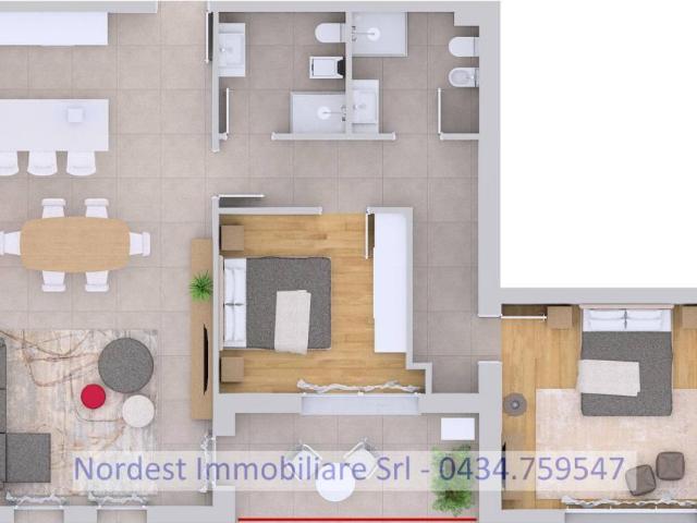 Appartamento quadrilocale 110mq