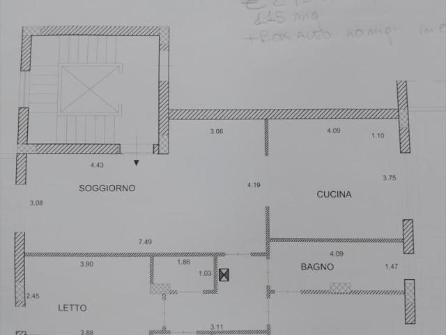 Appartamento quadrilocale 120mq