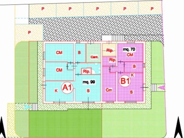 Appartamento quadrilocale 90mq