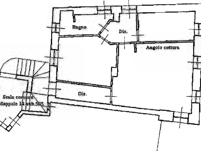 Appartamento Trilocale a Laveno Mombello
