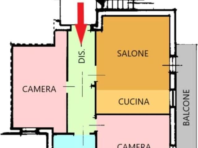 Appartamento trilocale 90mq