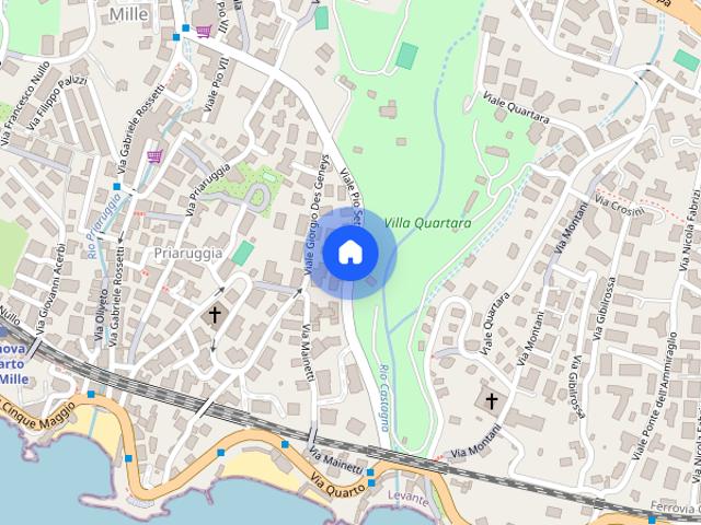 Appartamento viale Pio VII, Quarto, Genova