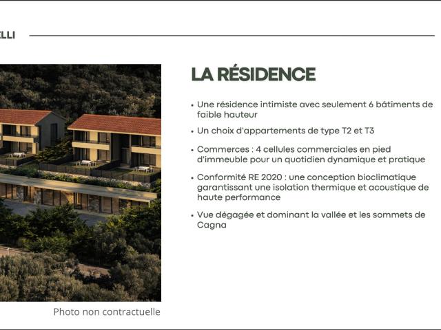 Appartement 43,57 m2 2 pièces