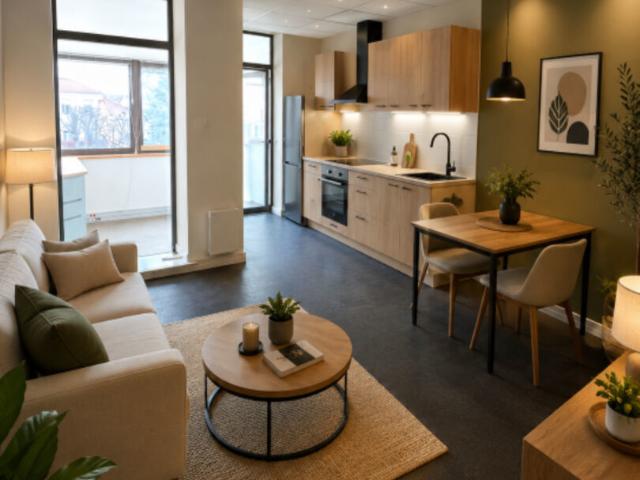 Appartement 1 pièce 53 m²