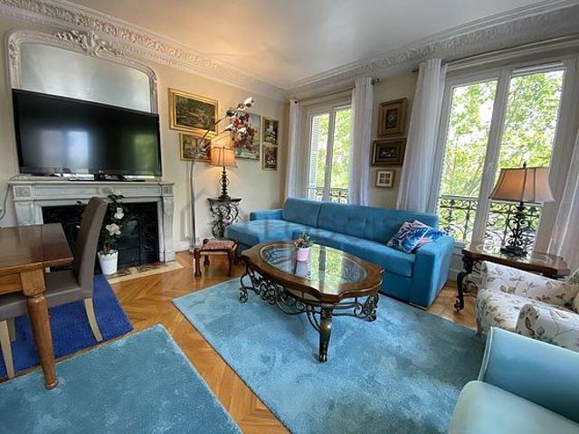 Appartement 4 chambres meublé avec ascenseur Arc de Triomphe Paris 16°