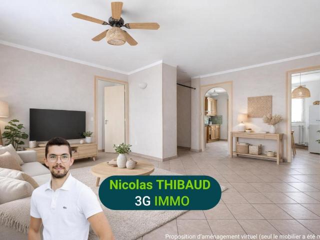 Appartement 4 pièces 63 m²