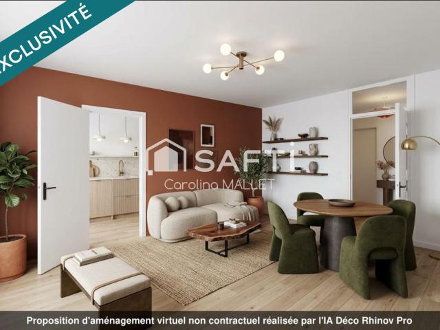 Appartement 4 pièces 67 m²