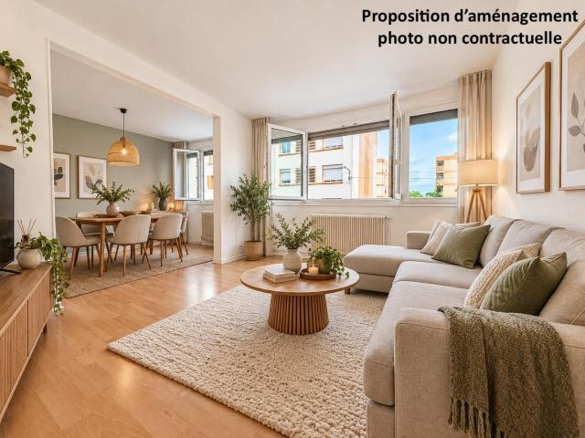 Appartement 4 pièces 64 m²