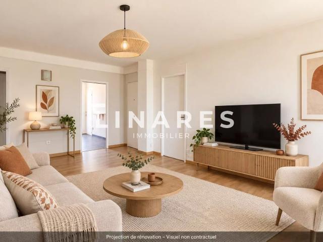 Appartement 4 pièces 64 m²