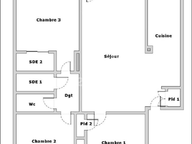 Appartement 4 pièces 65 m²