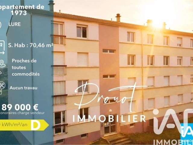 Appartement 4 pièces 70 m²