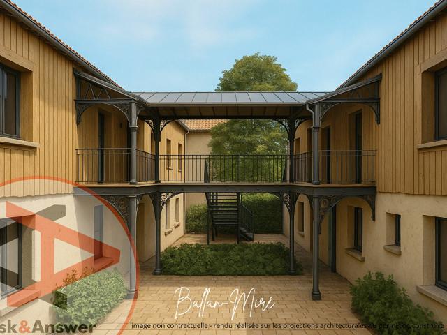 Appartement 3 pièces 57 m²