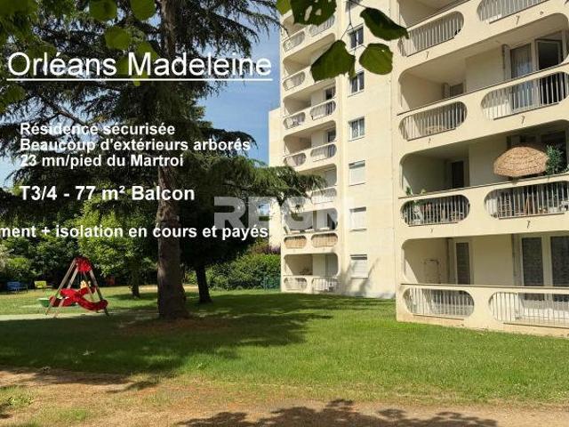 Appartement 4 pièces 77 m²