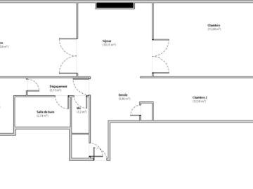 Appartement 4 pièces 74 m²