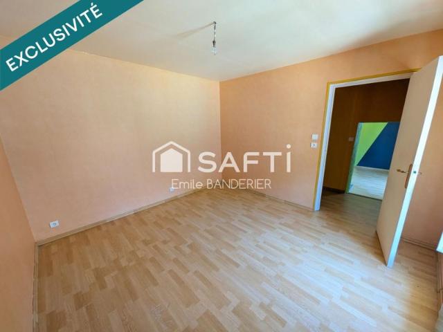 Appartement 4 pièces – 75 m² – Orgelet centre
