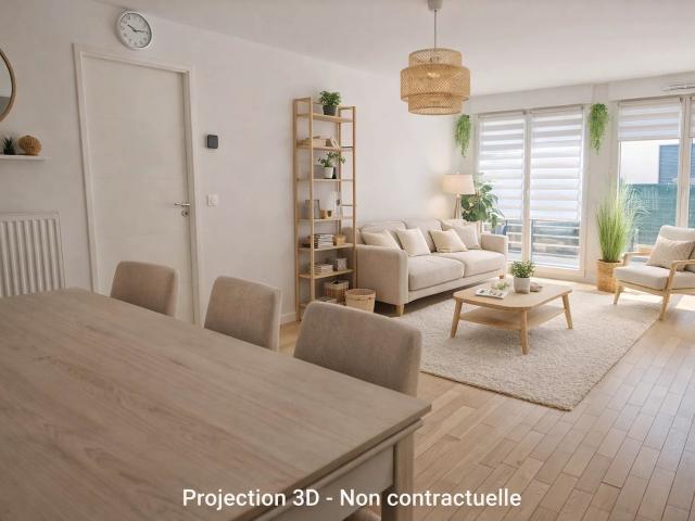 Appartement 4 pièces 76 m²
