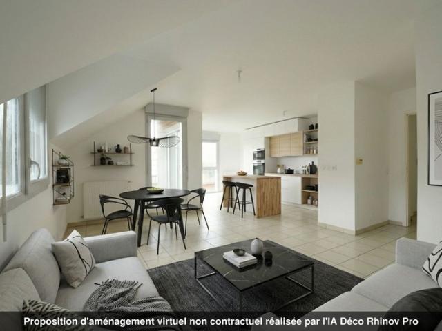 Appartement 4 pièces 79 m² – Dernier étage – Terrasse – Résidence récente