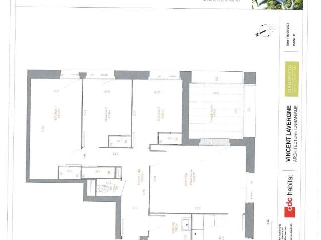 Appartement 4 pièces 83 m²