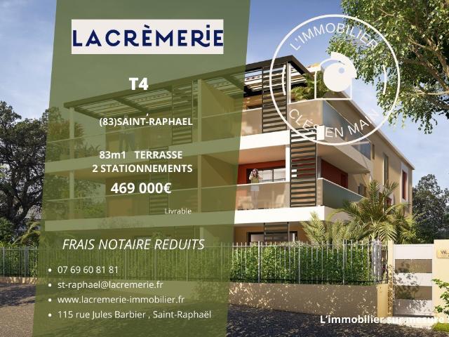 Appartement 4 pièces 83 m²