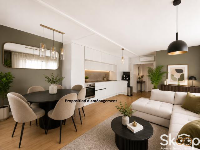 Appartement 4 pièces 80 m²