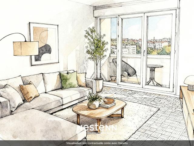 Appartement 4 pièces 80 m²