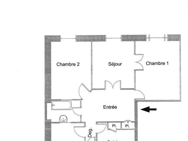 Appartement 4 pièces, 82 m² à louer à Nice 06000