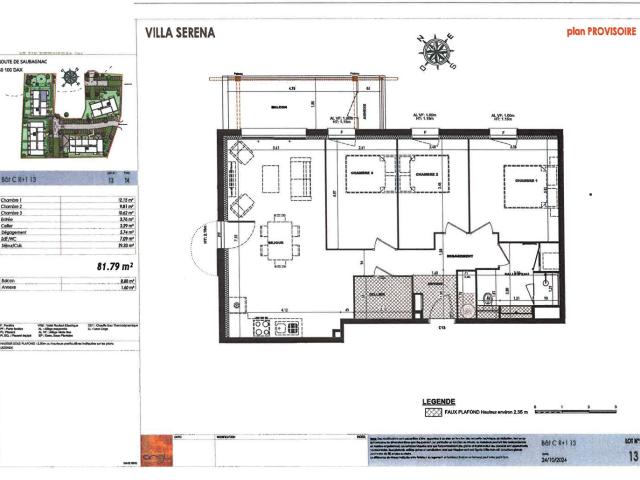 Appartement 4 pièces 82 m²