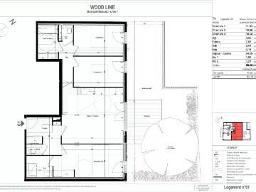 Appartement 4 pièces 87 m²