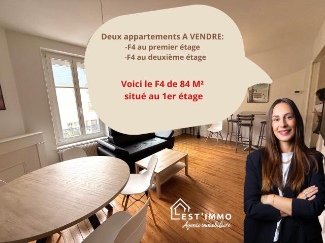 Appartement 4 pièces 84 m²