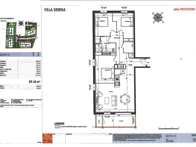 Appartement 4 pièces 85 m²