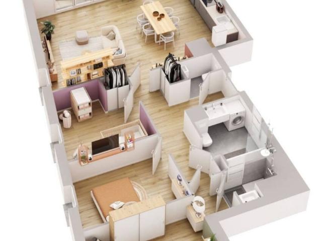 Appartement 4 pièces 85 m²