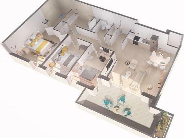 Appartement 4 pièces 85 m²