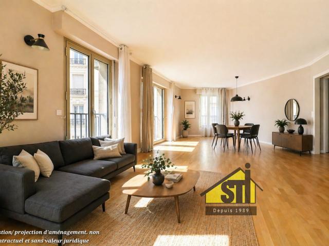 Appartement 4 pièces 89 m²