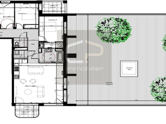 Appartement 4 pièces 93 m²