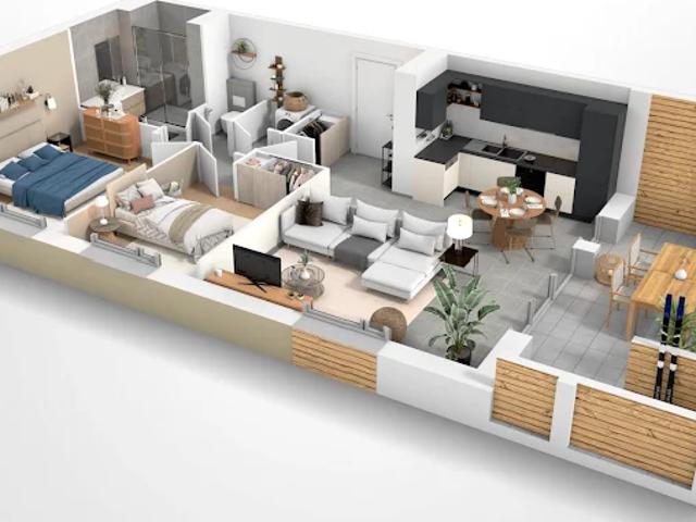 Appartement 4 pièces 90 m2