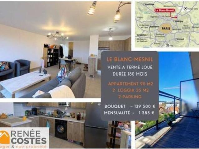 Appartement 4 pièces 90 m²