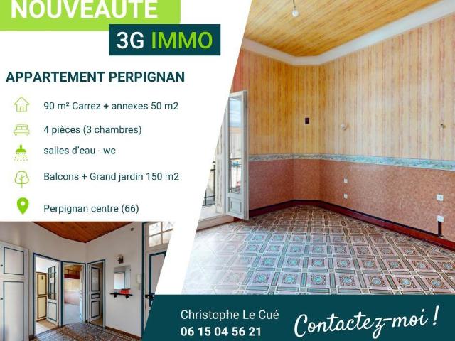 Appartement 4 pièces 90 m²