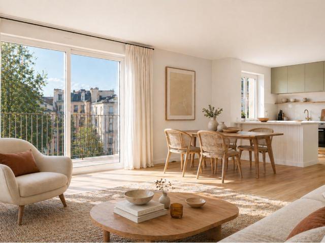 Appartement 4 pièces 91 m²