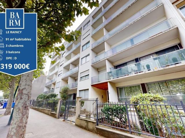 Appartement 4 pièces 91 m²