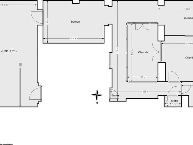 Appartement 4 pièces 91 m²