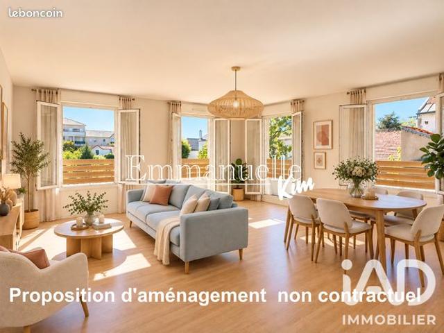 Appartement 4 pièces 91 m²